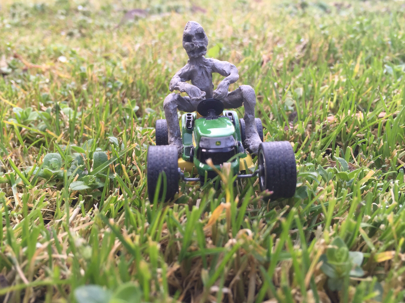 Illustration for article titled The Lawnmower Man